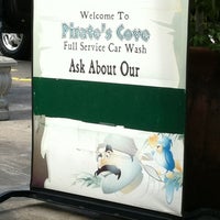 Photo taken at Pirate&amp;#39;s Cove Car Wash by Cindy H. on 1/6/2012