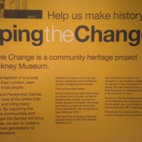 Photo taken at Hackney Museum by Alexandre F. on 4/21/2012