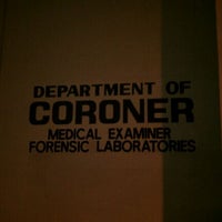 Photo taken at Los Angeles County Morgue by Sigrid on 12/1/2011