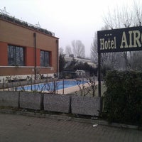 Photo taken at Airone Hotel Reggio Emilia by Ruggero on 1/18/2012