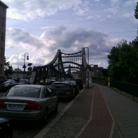 Photo taken at Swinemünder Brücke by Bodi A. on 7/15/2012