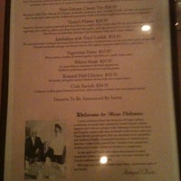 Photo taken at Olivier&#39;s Creole Restaurant in the French Quarter by Claude T. on 1/6/2012