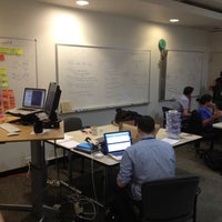 Photo taken at Zooniverse HQ by Arfon S. on 5/11/2012