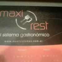 Photo taken at MaxiSistemas by Ramiro G. on 4/25/2012