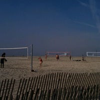 Photo taken at Ocean Park Beach Volleyball by Vivian C. on 11/17/2011