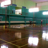 Photo taken at Badminton Court by Nath N. on 6/20/2012