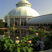 Photo taken at Enid A. Haupt Conservatory by Anthony F. on 10/9/2011