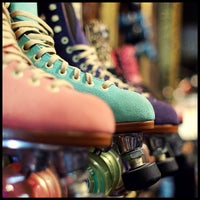 Photo taken at Five Stride Skate Shop by Nicole A. on 4/27/2012