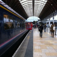 Photo taken at Platform 8 by Ari T. on 2/18/2012