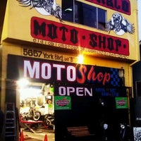 Photo taken at El Diablo Motorcycle Repair Shop by Torrey N. on 2/10/2012