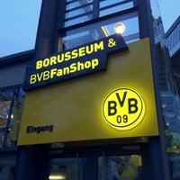 Photo taken at BVB Fanshop by Jens M. on 2/22/2012