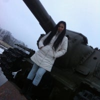 Photo taken at Танк Т-34 by Оля💘 З. on 1/6/2012