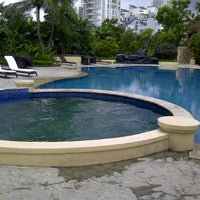 Photo taken at Swimming Pool Hotel Aryaduta Semanggi by Dani R. on 1/15/2012
