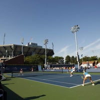 Photo taken at Court 9 by US Open Tennis Championships on 8/28/2011