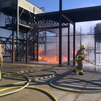 Photo taken at TEEX - Brayton Fire Training Field by Stanley S. on 4/18/2012