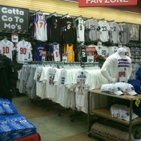 Photo taken at Modell&amp;#39;s Sporting Goods by Frankie S. on 1/28/2012