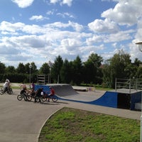 Photo taken at Скейт-парк на Бариках by Стас on 6/18/2012