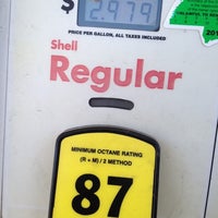 Photo taken at Shell by Jonathan-Carrie A. on 6/30/2012
