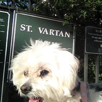 Photo taken at St Vartan&amp;#39;s Dog Run by Hank L. on 7/25/2012