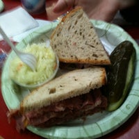 Photo taken at Gold&amp;#39;s Delicatessen by Brian S. on 3/31/2012