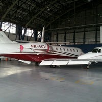 Photo taken at Hangar Pássaro Azul / Global Aviation by André C. on 8/16/2012