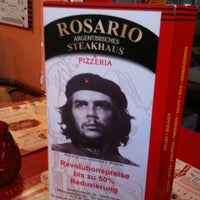 Photo taken at Steakhaus Rosario by Axel V. on 7/23/2011