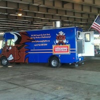 Photo taken at The Roaming Buffalo Food Truck by Christopher T. on 11/4/2011