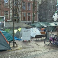 Photo taken at Occupy Amsterdam by Hans K. on 12/6/2011
