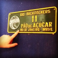 Photo taken at Rio Backpackers by Danilo César F. on 5/19/2012