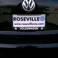 Photo taken at Roseville Volkswagen by Troy V. on 1/30/2012