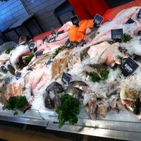 Photo taken at Moxon&amp;#39;s Fishmongers by Julio R. on 9/1/2011