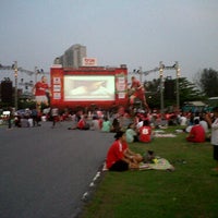 Photo taken at True Sport Mega Red War Day by Janggy J. on 3/6/2011