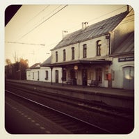 Photo taken at Station Ukkel-Kalevoet / Gare d&amp;#39;Uccle-Calevoet by Gülşah U. on 1/16/2012