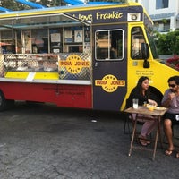 Photo taken at India Jones Chow Truck by Bekah A. on 6/20/2012