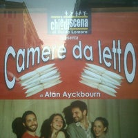 Photo taken at Teatro Trastevere by Francesco L. on 3/20/2012