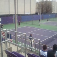 Photo taken at UW: Tennis Courts by Graham E. on 4/15/2012