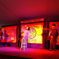 Photo taken at Blue Monkey Sideshow at the Indiana State Fair by Nora S. on 8/18/2011