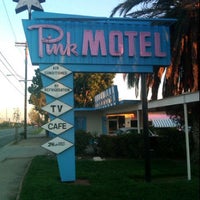 Photo taken at The Pink motel by Susannah C. on 10/3/2011