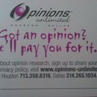 Photo taken at Opinions Unlimited by Amanda A. on 11/17/2011