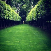 Photo taken at Jardin de Matignon by Thibault G. on 6/3/2012