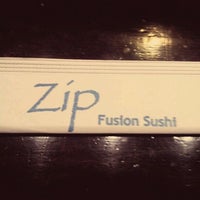 Photo taken at Zip Fusion Sushi by Blake C. on 1/14/2012