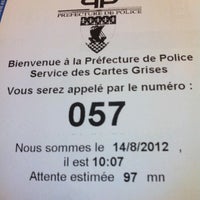 Photo taken at Antenne centrale de police administrative by Chris N. on 8/14/2012