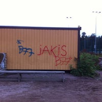Photo taken at Jakomäen liikuntapuisto by Juha V. on 8/7/2012