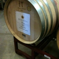 Photo taken at Benovia Winery by Andrew H. on 3/3/2012