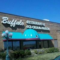 Photo taken at Buffalo Restaurant &amp;amp; Ice Cream Parlor by Paula S. on 3/9/2012