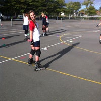 Photo taken at Christchurch Girls&amp;#39; High School by Amy G. on 3/7/2012