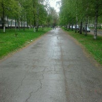 Photo taken at Аллея вдоль Московского проспекта by Денис Б. on 5/3/2012