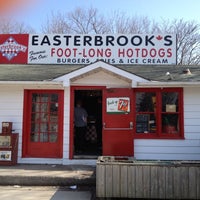 Photo taken at Easterbrooks Hotdog Stand by Janet L. on 3/16/2012