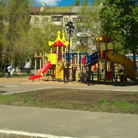 Photo taken at Детская игровая площадка by Р Ч. on 5/1/2012