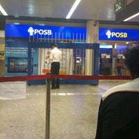 Photo taken at POSB Eunos Station Branch by rainerio on 7/9/2012